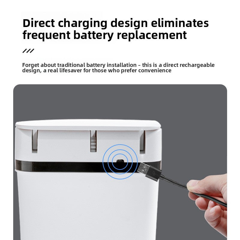 Intelligent Induction Trash Can