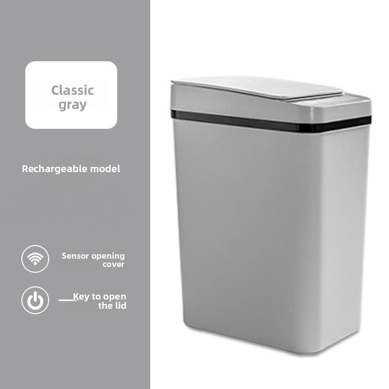 Intelligent Induction Trash Can